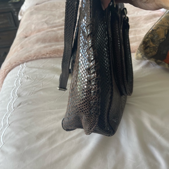 Egyptian snakeskin handbag - Picture 2 of 7